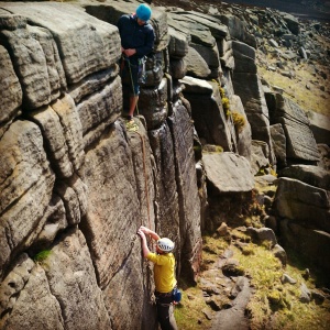 Mark and Will on Spider Crack